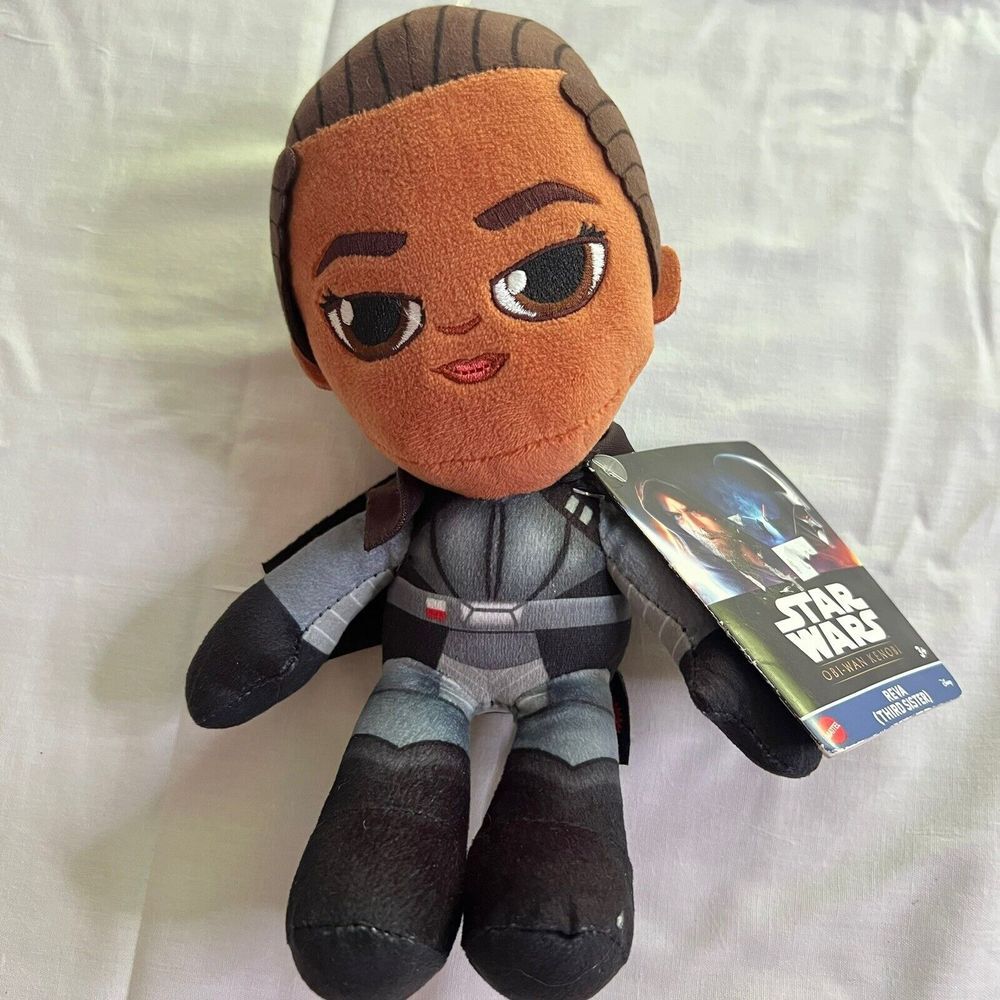Mattel Star Wars Obi-Wan Kenobi Reva Third Sister Plush Figure HLB77 NWT 2022
